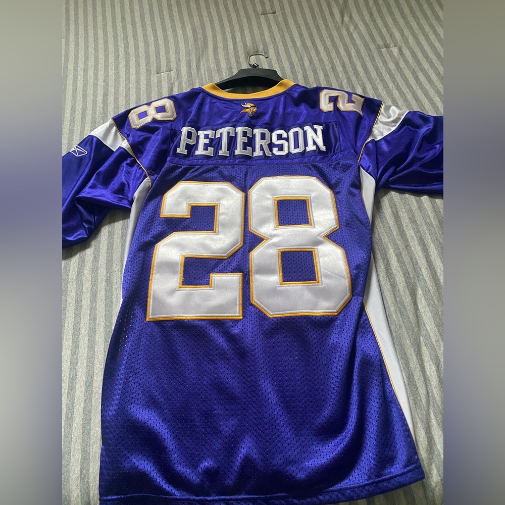 NFL authentic Minnesota Vikings Adrian Peterson Jersey
